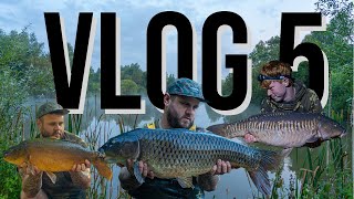 VLOG 5 Carp Fishing at Clavering Lakes  Carp Fishing Short Film [upl. by Pisano]