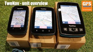 TwoNav – GPS unit overview and review  the complete range [upl. by Sivet]