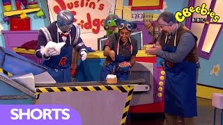 CBeebies Justins House  The Cake Machine [upl. by Saw110]