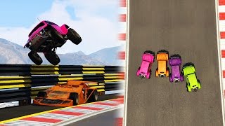 TINY RACERS  GTA 5 Online Funny Moments [upl. by Ilujna]