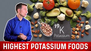 Top 7 Foods Rich In Potassium – Dr Berg [upl. by Eelir]