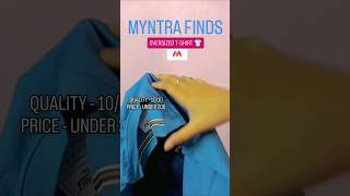 I Tried The Cheapest Oversized TShirts From Myntra😱🤯🩵👕 [upl. by Htennaj]