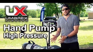 Umarex Airguns High Pressure Air Hand Pump for PCP Air Guns [upl. by Parik326]