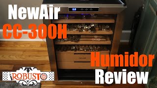 Cigar Humidor Review  NewAir CC300H [upl. by Jaella]