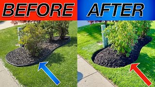 How To Make a Professional Landscaping Edge [upl. by Ttennej]