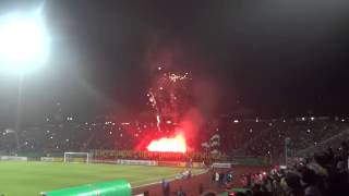 Saarbrücken Dortmund Pyro DFB Pokal [upl. by Illah]