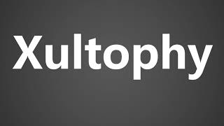 How to Pronounce Xultophy [upl. by Htabazile]