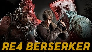 RE4R BERSERKER Leon Must Die Mode [upl. by Ganny]