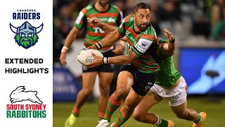 Canberra Raiders v South Sydney Rabbitohs  Match Highlights NRL 2024 [upl. by Eiuol]