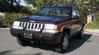 Jeep grand Wagoneer woodie woody 1993 Cheroke 4x4 AWD limited [upl. by Sontag]