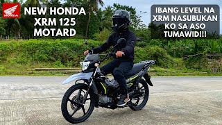 HONDA XRM 125 MOTARD  REVIEW amp TEST DRIVE [upl. by Ecertap]