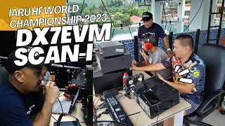 IARU HF World Championship 2023  DX7EVM SCAN INTERNATIONAL [upl. by Celin]