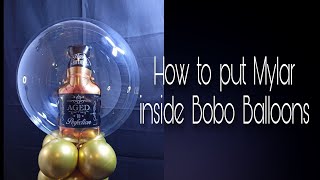 How to put Mylar inside Bobo Balloon [upl. by Anelec]