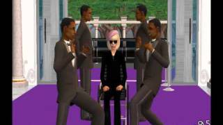 Lady Gaga  Paparazzi Sims Music Video [upl. by Irik]