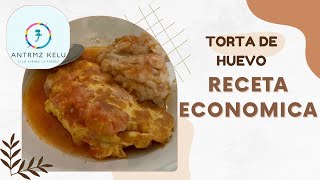 TORTA DE HUEVO CON JAMON EN SALSA [upl. by Aneehta423]