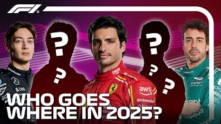 Who Goes Where In 2025 The Driver Lineup Predictions [upl. by Edik]