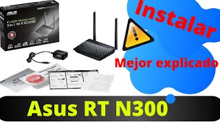 Router Asus RT N300 Instalar 2020 [upl. by Llednav]