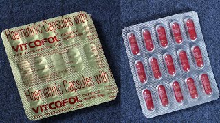 Vitcofol Capsules  खून और ताकत बढ़ाने की दवाई  Uses Side Effects amp How to Use [upl. by Garretson]