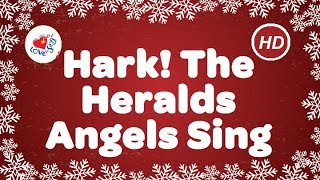 Hark the Herald Angels Sing with Lyrics  Christmas Carol amp Song [upl. by Airtap]