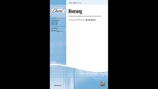 Riversong SAB by Andy Beck – Score amp Sound [upl. by Orfinger62]