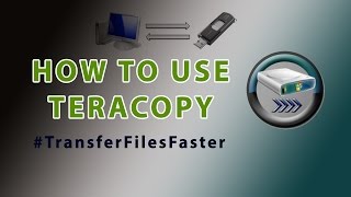 How to use TeraCopy to copy and transfer files faster  video tutorial by TechyV [upl. by Roswell]