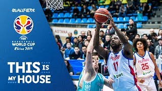 Kazakhstan v Philippines  Highlights  FIBA Basketball World Cup 2019  Asian Qualifiers [upl. by Aneetsirhc]