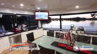 Ultimate Indulgence Houseboat  All Seasons Houseboats Mildura [upl. by Gnehp755]