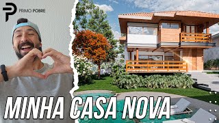 A CASA NOVA DO PRIMO POBRE  Obrigado [upl. by Leal]