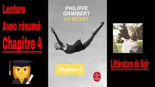 4  Un secret  chapitre 4  livre audio  résumé  Philippe Grimbert [upl. by Ahrat]