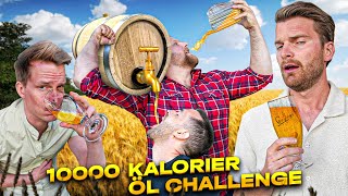 10000 KALORIER ÖL CHALLENGE MED MATKOMA amp SVERIGES STARKASTE MAN [upl. by Levenson739]