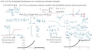 w6 ch 4243 Continuous Variables and Their Probability Distributions [upl. by Ekenna]