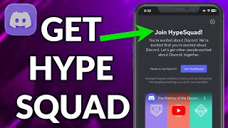 How To Get HypeSquad On Discord Mobile 2023 [upl. by Relyuc]