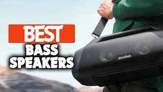 Best Speakers For Bass in 2023 Top 5 Picks For Any Budget [upl. by Bevus993]