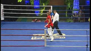 ProTaekwondo  World Final One  2008  Daniels vs Pasechnyk [upl. by Akkin]