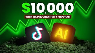 How to make 10 000 with TikTok Creativity Program Beta [upl. by Ahsemal22]