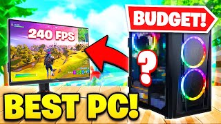 The BEST BUDGET Gaming PC To Buy For Fortnite HIGH FPS  Fortnite Tips amp Tricks [upl. by Clarkin]