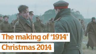 The making of 1914  Christmas Ad  Sainsburys [upl. by Lark]