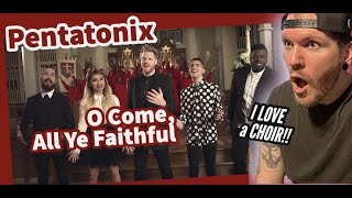 Pentatonix REACTION  O Come All Ye Faithful PENTATONIX Reaction  I love Pentatonix Christmas 🎤🎼 [upl. by Dunn]