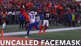 Every Missed Call From The Buffalo Bills v Cincinnati Bengals Game￼ [upl. by Hgielrak678]