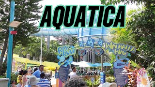 Aquatica Orlando Water Park Aquatica Orlando Water Park 2024 Florida [upl. by Maxim334]