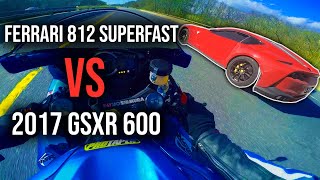 DOBRE BROTHERS FERRARI VS SUPER BIKE [upl. by Elacsap]