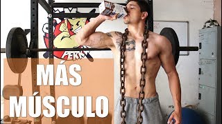 Alimentos para SUBIR MASA MUSCULAR Ectomorfos [upl. by Akineg]