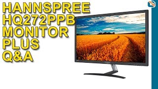 HANNspree HQ272PPB Monitor Review [upl. by Barron417]