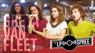 Greta Van Fleet on the ultimate vinyl haul  The LP Spree [upl. by Eloci531]