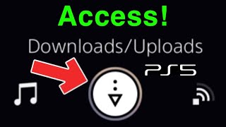 PS5 HOW TO FIND amp VIEW DOWNLOADS NEW [upl. by Ittocs]