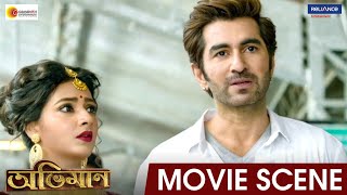 Abhimaan  Movie Scene  Jeet Subhashree Sayantika  Raj Chakraborty [upl. by Ylrae]