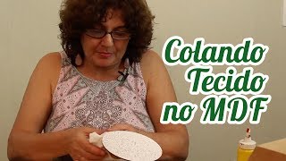 Colar Tecido no MDF [upl. by Algie]