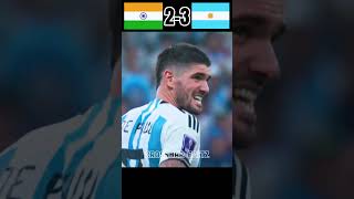 India VS Argentina Imaginary Penalty Shootout  Intense Penalties  messi vs sunilchhetri [upl. by Ednalrim]