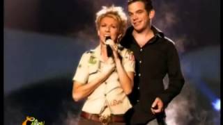 Celine Dion Et Garou Sous Le Vent Live YouTube [upl. by Lula642]