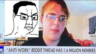 Anti Work Reddit Mod is Dog Walker BTFO by Fox News [upl. by Ailati769]